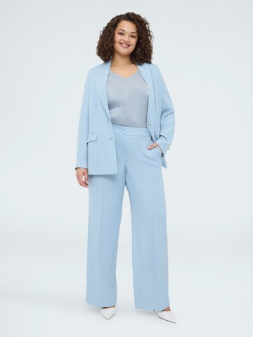 regular Pantaloni di Fiorella Rubino in blu