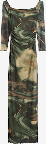 Bershka Dress in Green: front