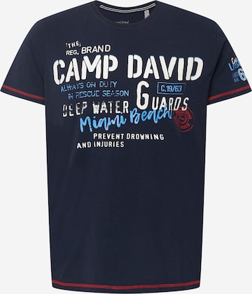 CAMP DAVID Paita värissä sininen: edessä