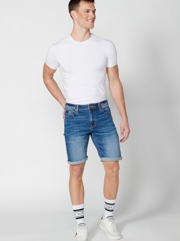 KOROSHI Regular Jeans in Blau