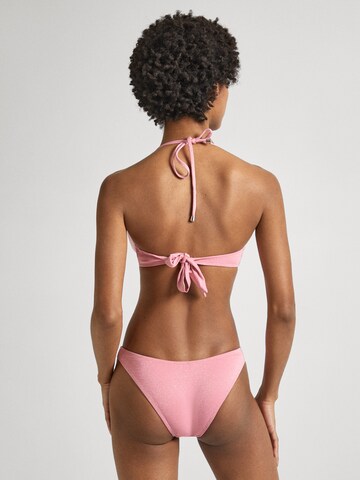 Pepe Jeans Triangel Bikinitop in Pink