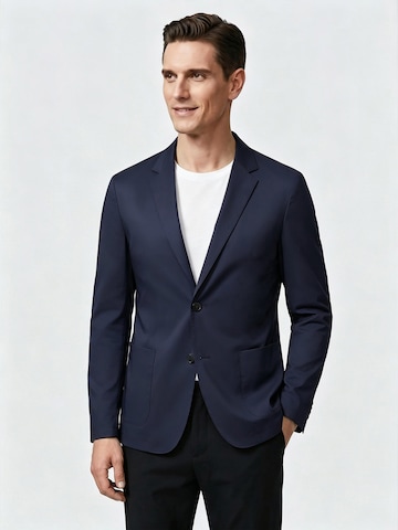 ALLTHEMEN Regular fit Suit Jacket 'Schatten' in Blue