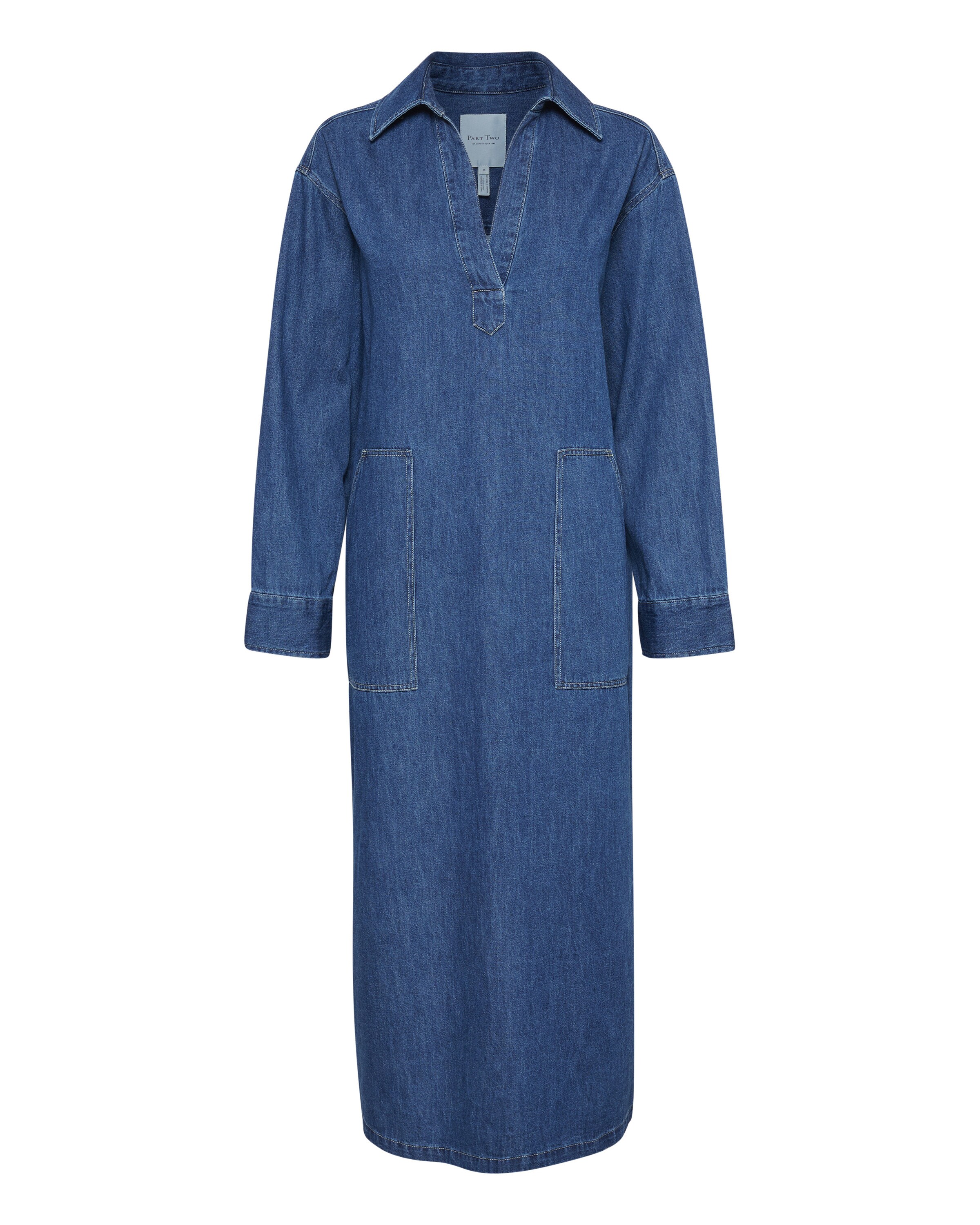 Part Two Shirt dress 'Lolla' in Blue: front