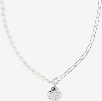 CHRIST Necklace in Silver: front