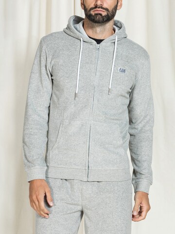 Carrera Jeans Sweat jacket 'Replica Collection' in Grey