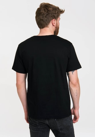 LOGOSHIRT Shirt 'Darth Maul' in Black