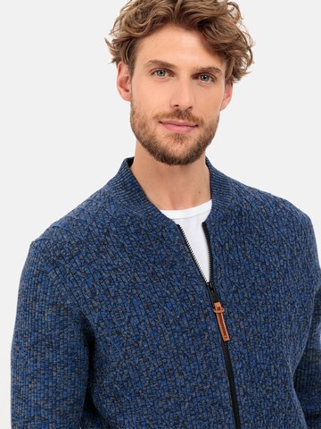 CAMEL ACTIVE Strickjacke in Blau