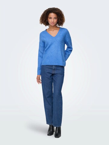 JDY Pullover 'JDYSILJA' in Blau