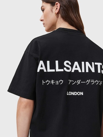 AllSaints Μπλουζάκι 'UNDERGROUND ETTA' σε μαύρο
