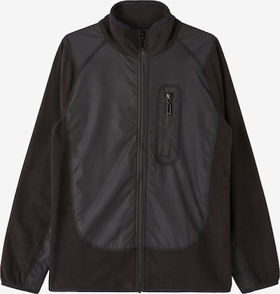 s.Oliver Fleece Jacket in Grey / Black, Item view