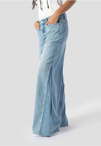 Wide Leg Jean 'Holli' Elias Rumelis en bleu