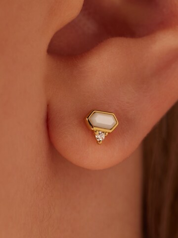 Boucles d'oreilles 'Klassisch' Lucardi en or