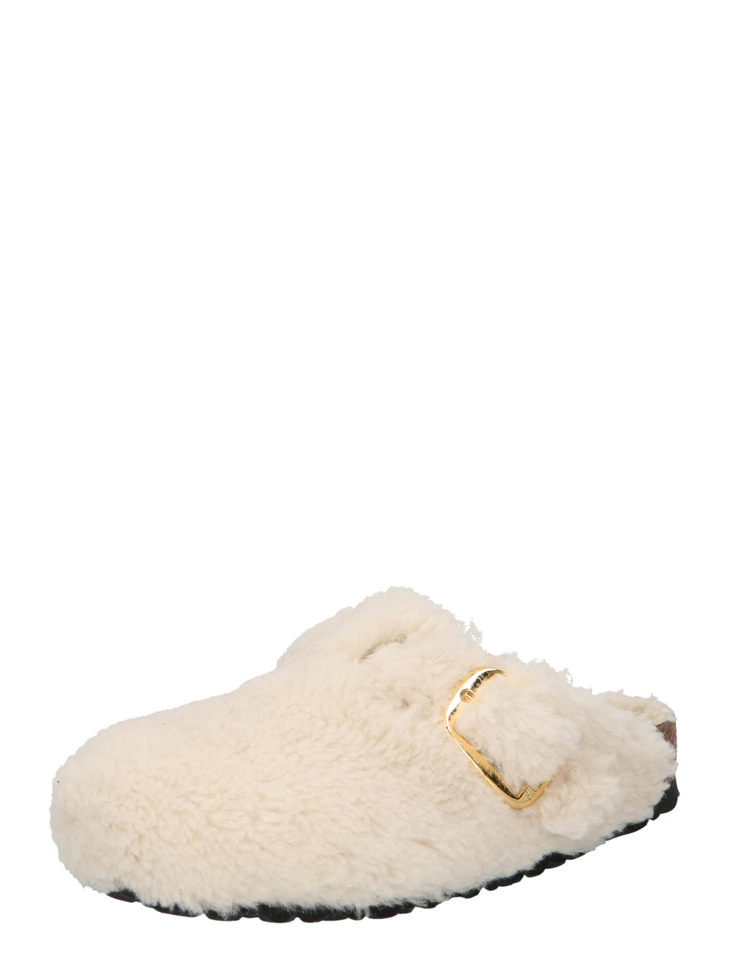 BIRKENSTOCK Παντόφλα 'Boston Big Buckle' σε λευκό: μπροστά