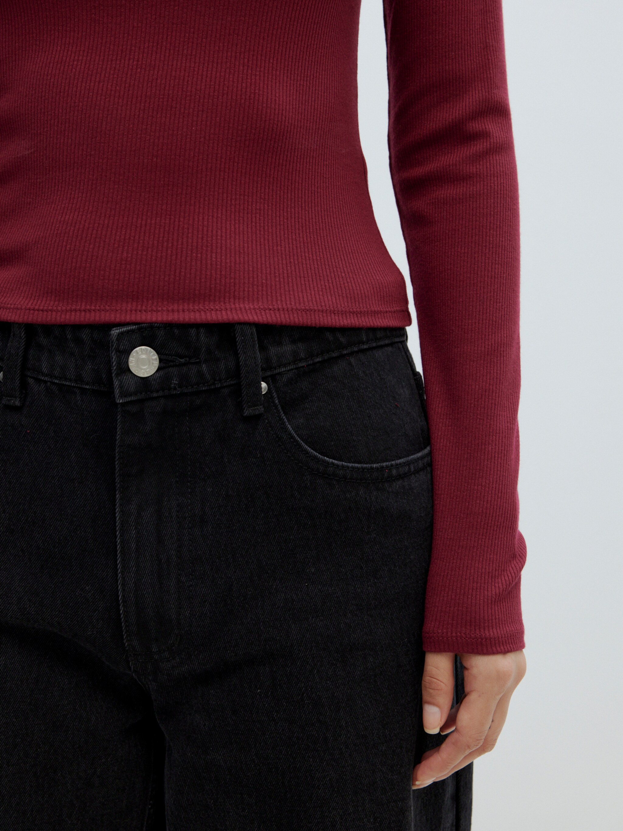 EDITED Produkte Shirt 'Kalama' burgunder