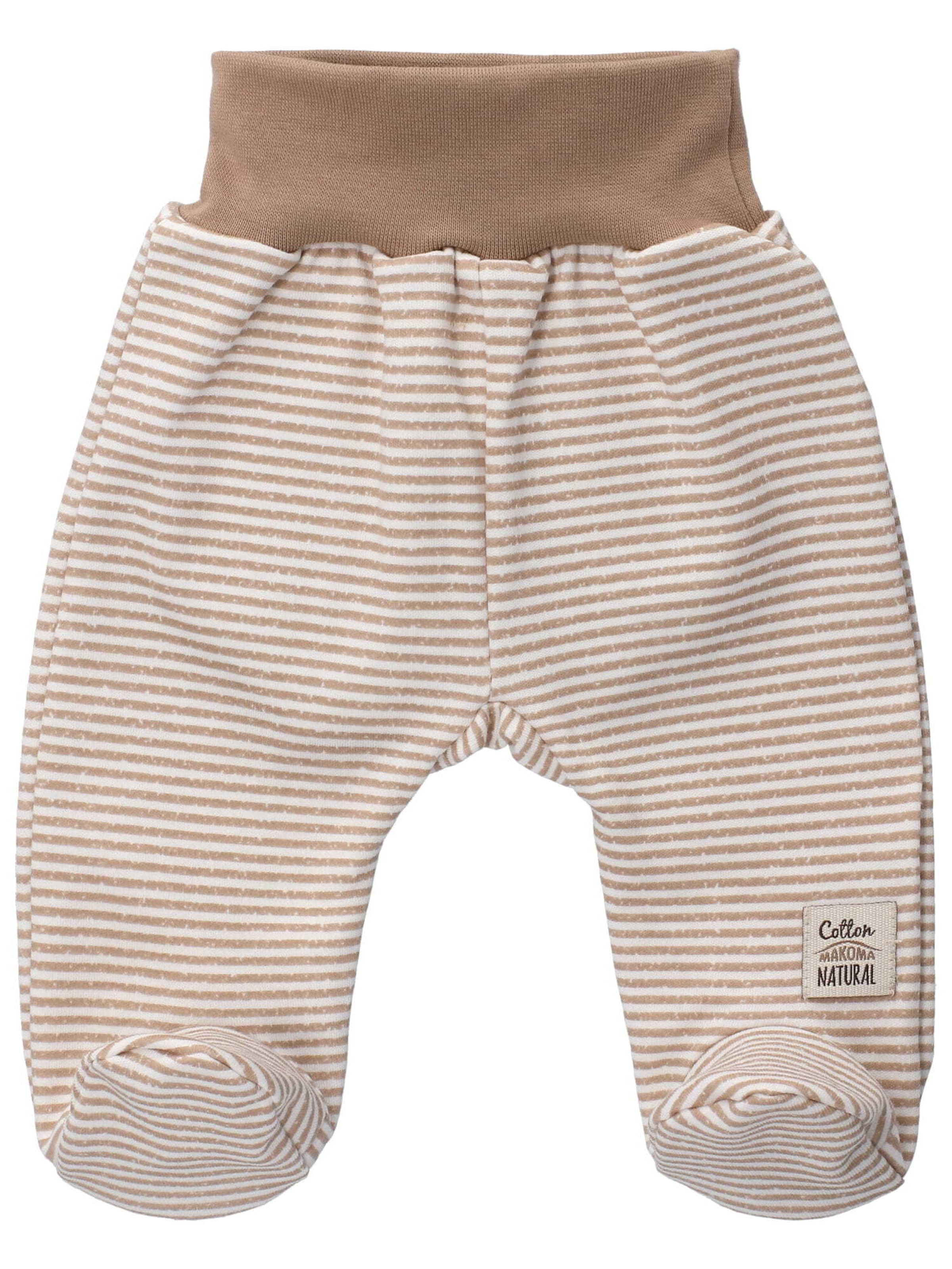 Makoma Regular Broek in Bruin: voorkant