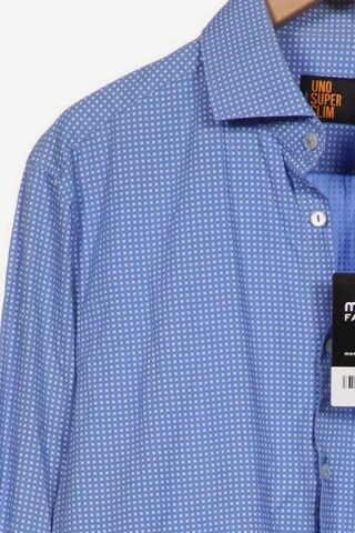 SEIDENSTICKER Button Up Shirt in S in Blue