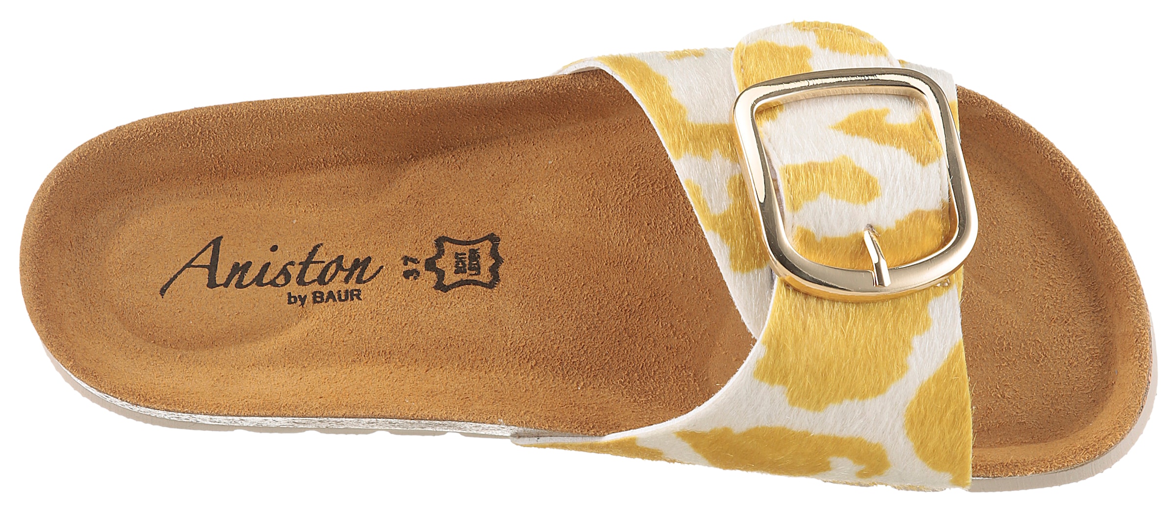 Aniston Mules in Yellow