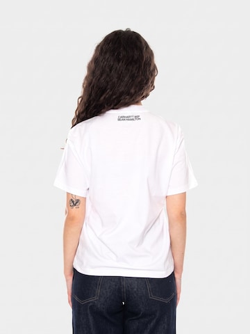 Carhartt WIP Koszulka 'Sean Hamilton' w kolorze biały