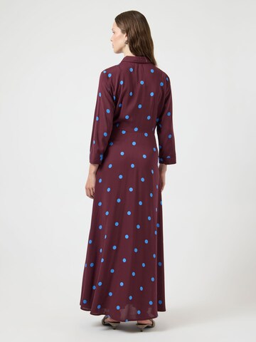 Abito camicia 'YASSAVANNA' di YAS in rosso