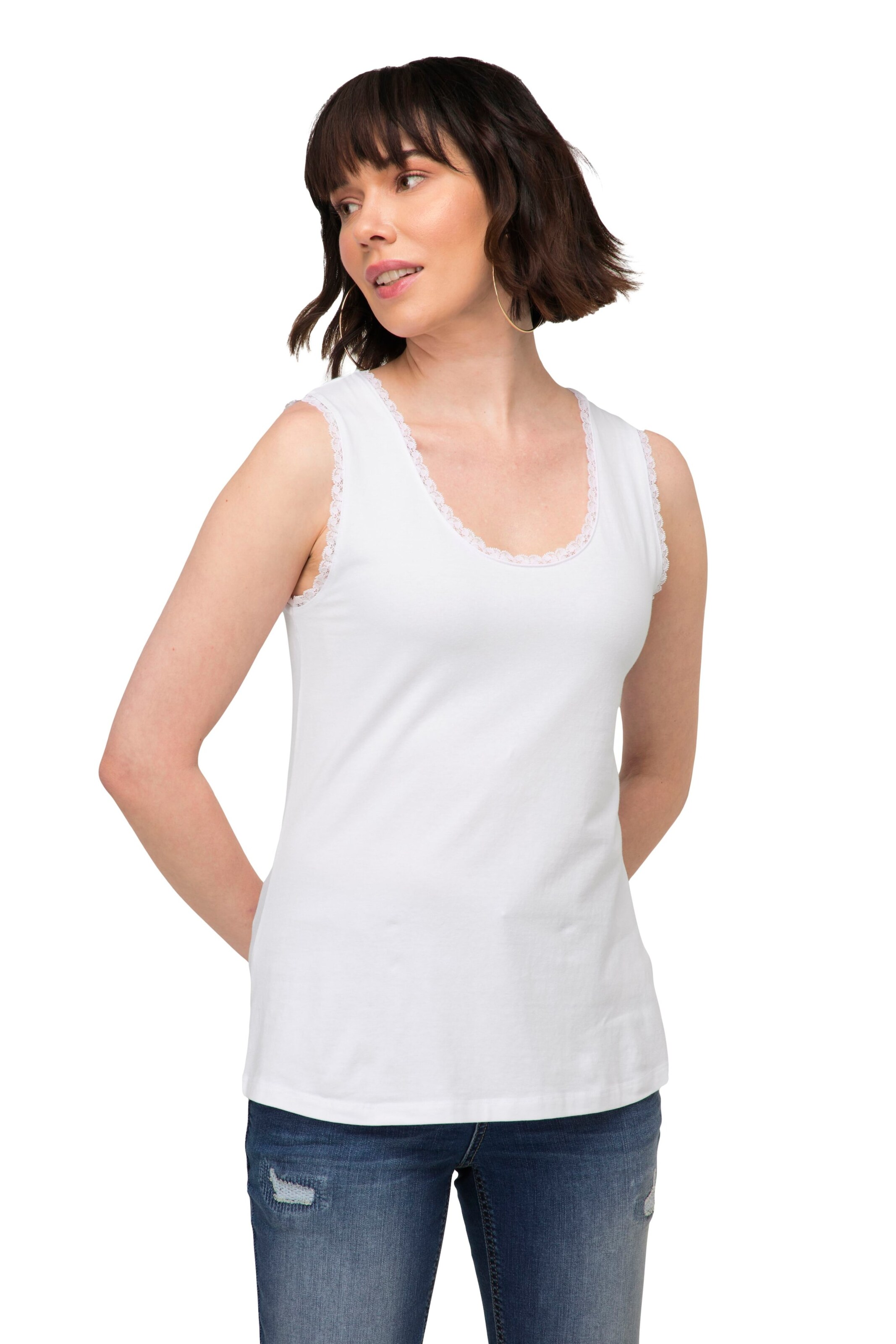 LAURASØN Top in White: front