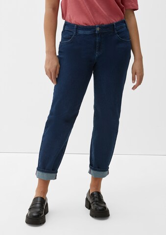 TRIANGLE Slimfit Jeans in Blauw: voorkant