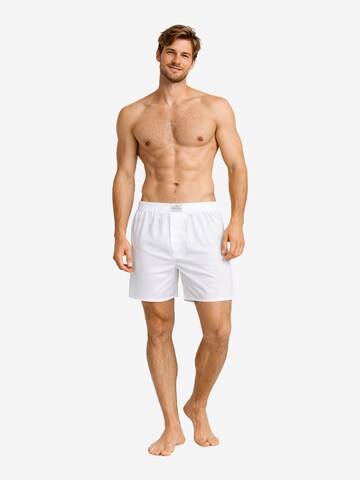 Boxers 'Classic American Style ' Lakeford & Sons en blanc : devant