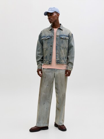 oranžinė JACK & JONES Marškinėliai 'JORMONTAUK'