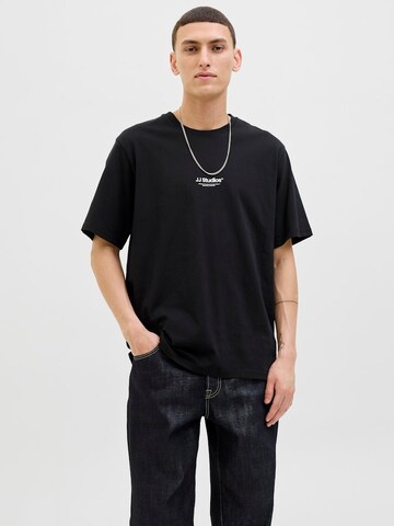 T-Shirt 'JJESOHO' JACK & JONES en noir : devant