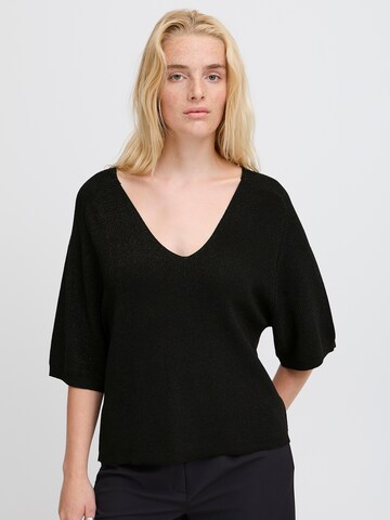 ICHI - Jersey ' IH CODY' en negro