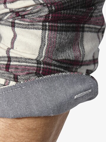 BABISTA Regular fit Button Up Shirt 'Salobeni' in Grey