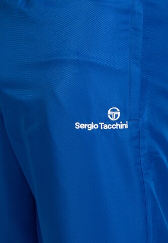 Sergio Tacchini Tapered Sporthose 'CARSON 021' in Blau