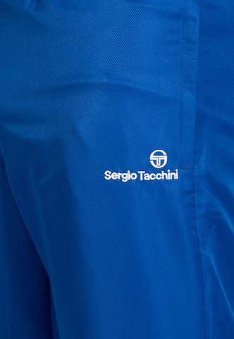 Sergio Tacchini Tapered Sporthose 'CARSON 021' in Blau