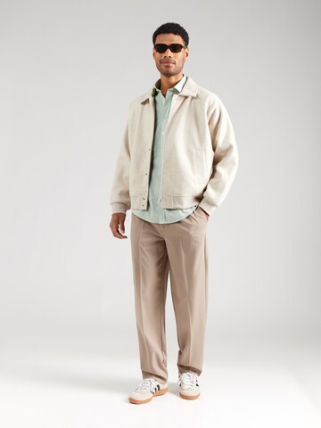 FYNCH-HATTON Klasický střih Košile – zelená