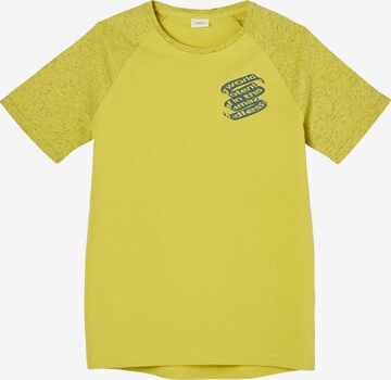 T-Shirt s.Oliver en jaune : devant