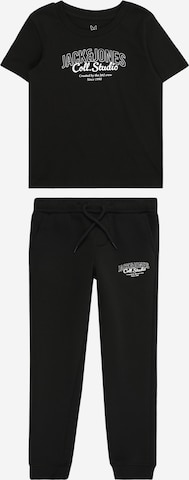 JACK & JONES MINI Juoksupuku 'JJMakoto' värissä musta: etupuoli