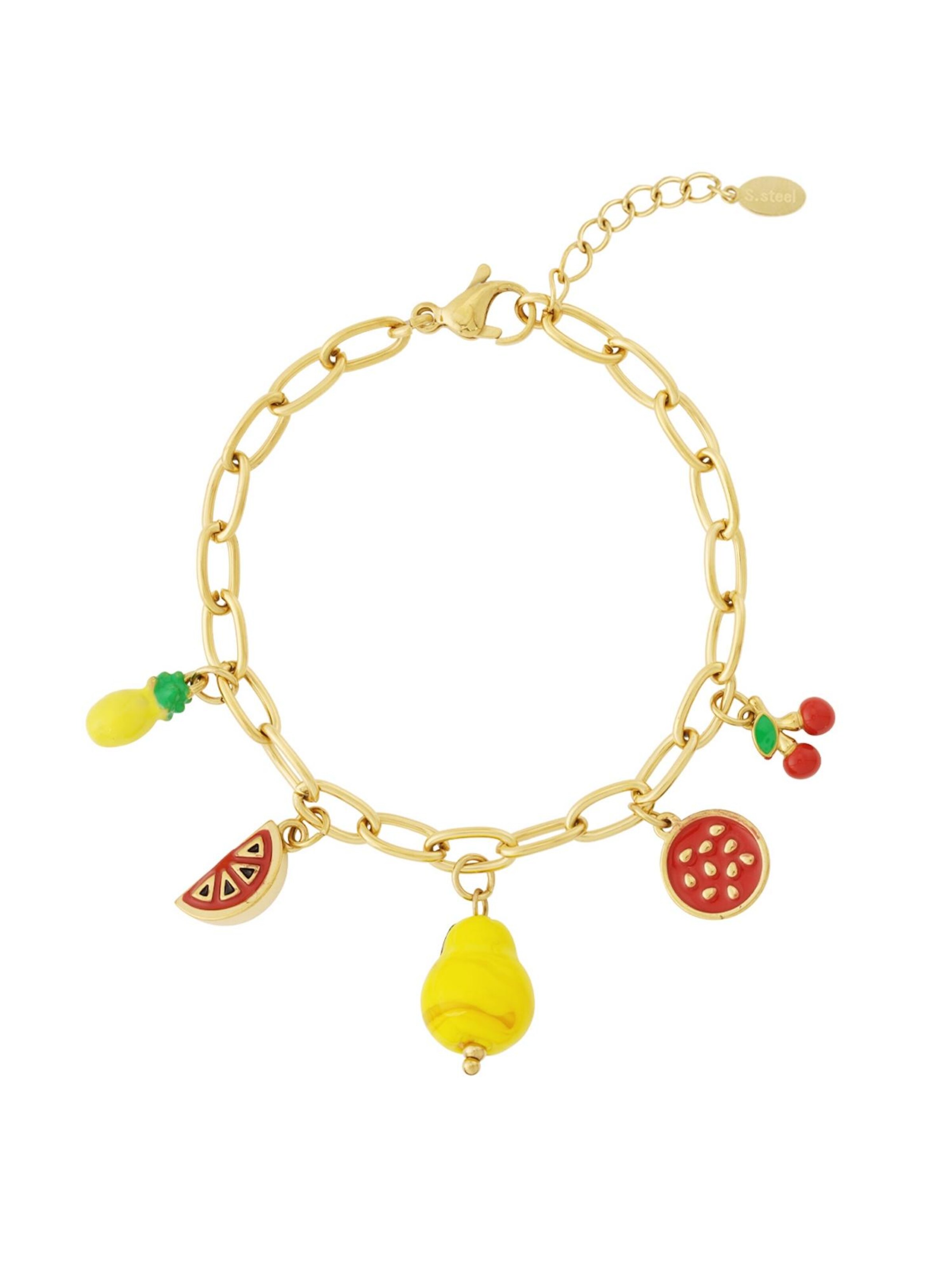 Cala Rose Armband 'DOLCETTA'‌‌‌‌‌ in Gold: Vorderseite