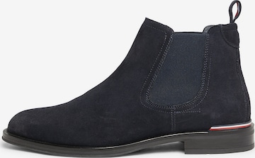 TOMMY HILFIGER Chelsea Boots in Blue: front