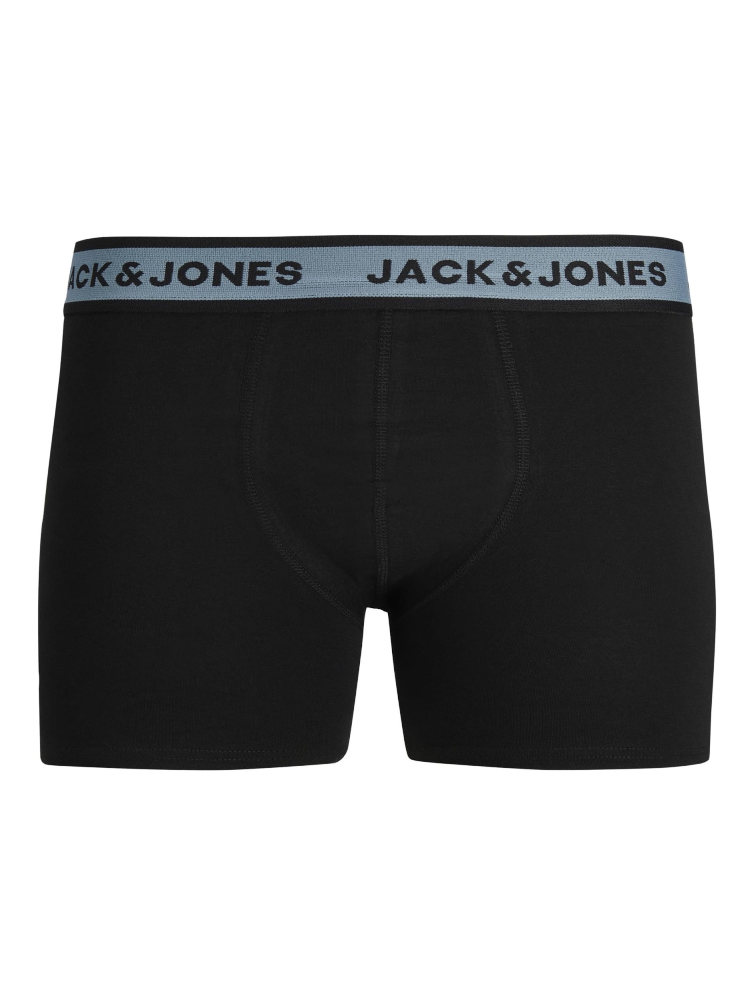 JACK & JONES Bokserki 'Louis' w kolorze czarny