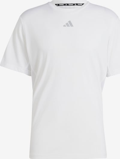 ADIDAS PERFORMANCE Camiseta funcional en gris / blanco, Vista del producto