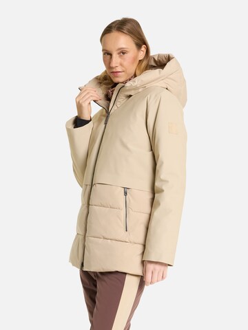 ZIENER Funktionsjacke 'THYRA' in Beige