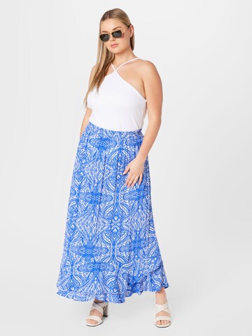 ONLY Carmakoma Skirt in Blue