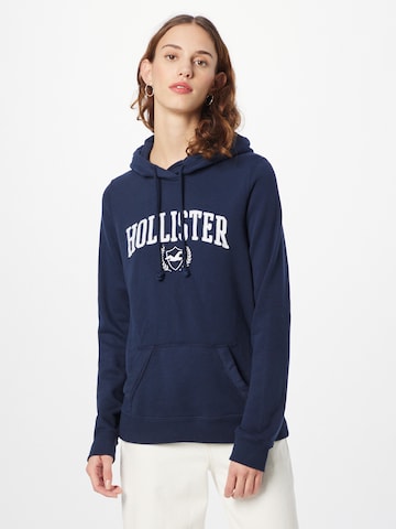 Felpa di HOLLISTER in blu: frontale