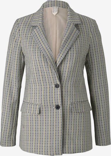 MINE TO FIVE Blazer in hellbraun / limone / taupe / schwarz / weiß, Produktansicht