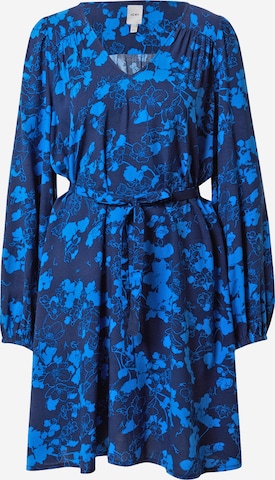 ICHI فستان بلون أزرق: الأمام