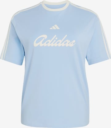 Maglia funzionale 'Lux Tiro' di ADIDAS SPORTSWEAR in blu: frontale