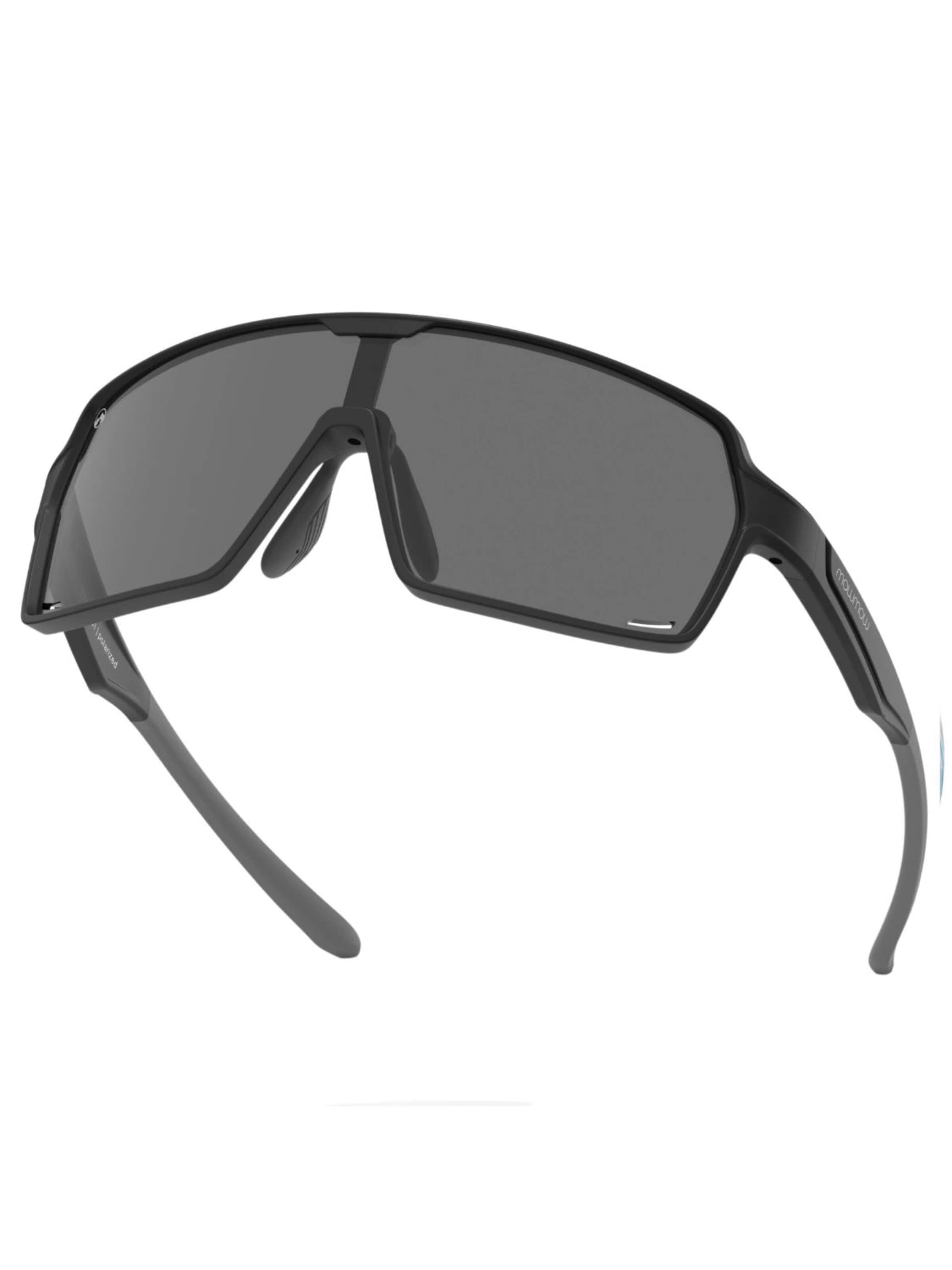 Lunettes de soleil sport 'MowMow Titan Sunglasses - Sports Glasses - Cycling Glasses - Men - Women' Mowmow en noir : devant