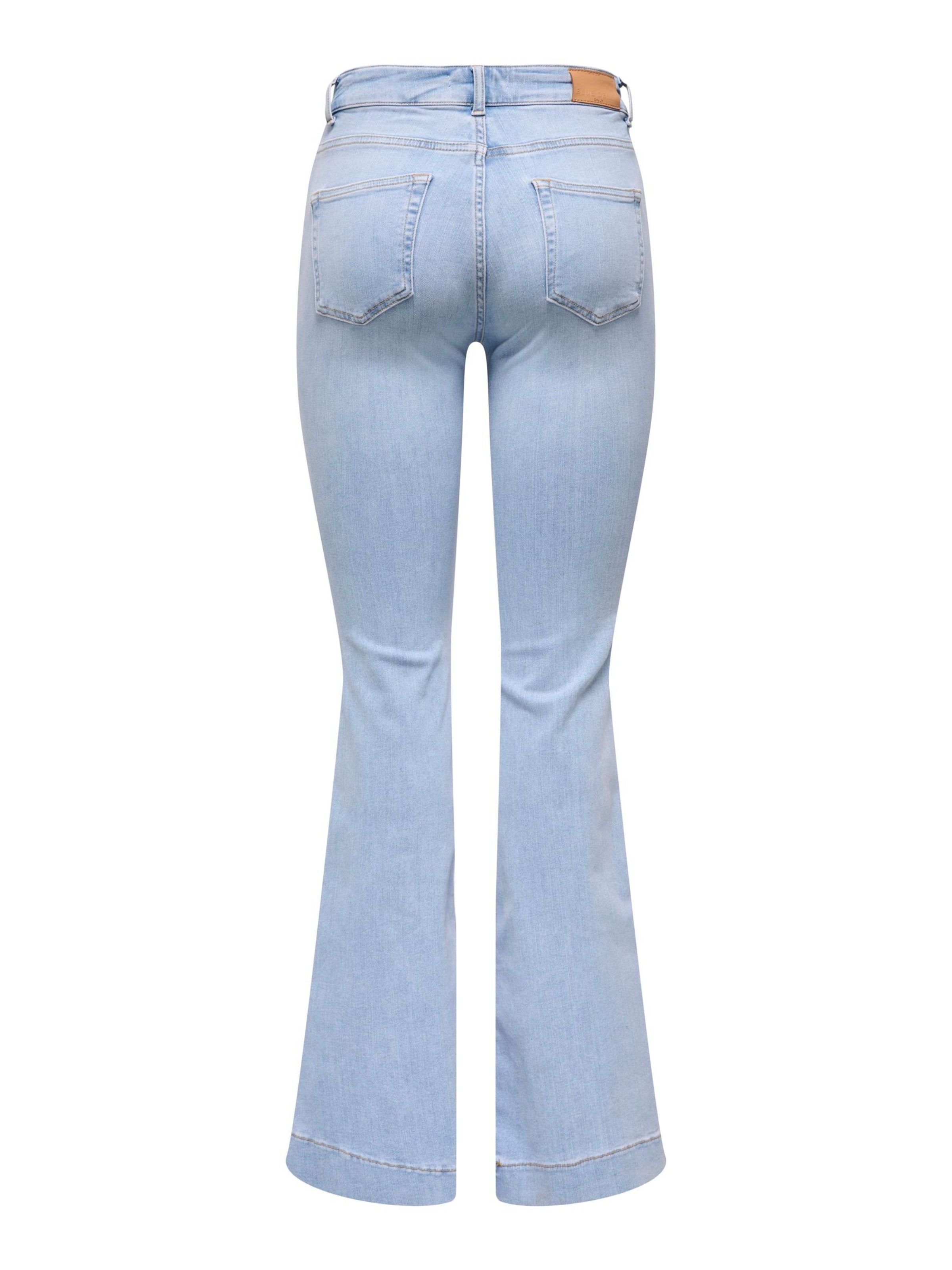 Only Tall Flared Jeans 'ONLBlush' in Blauw