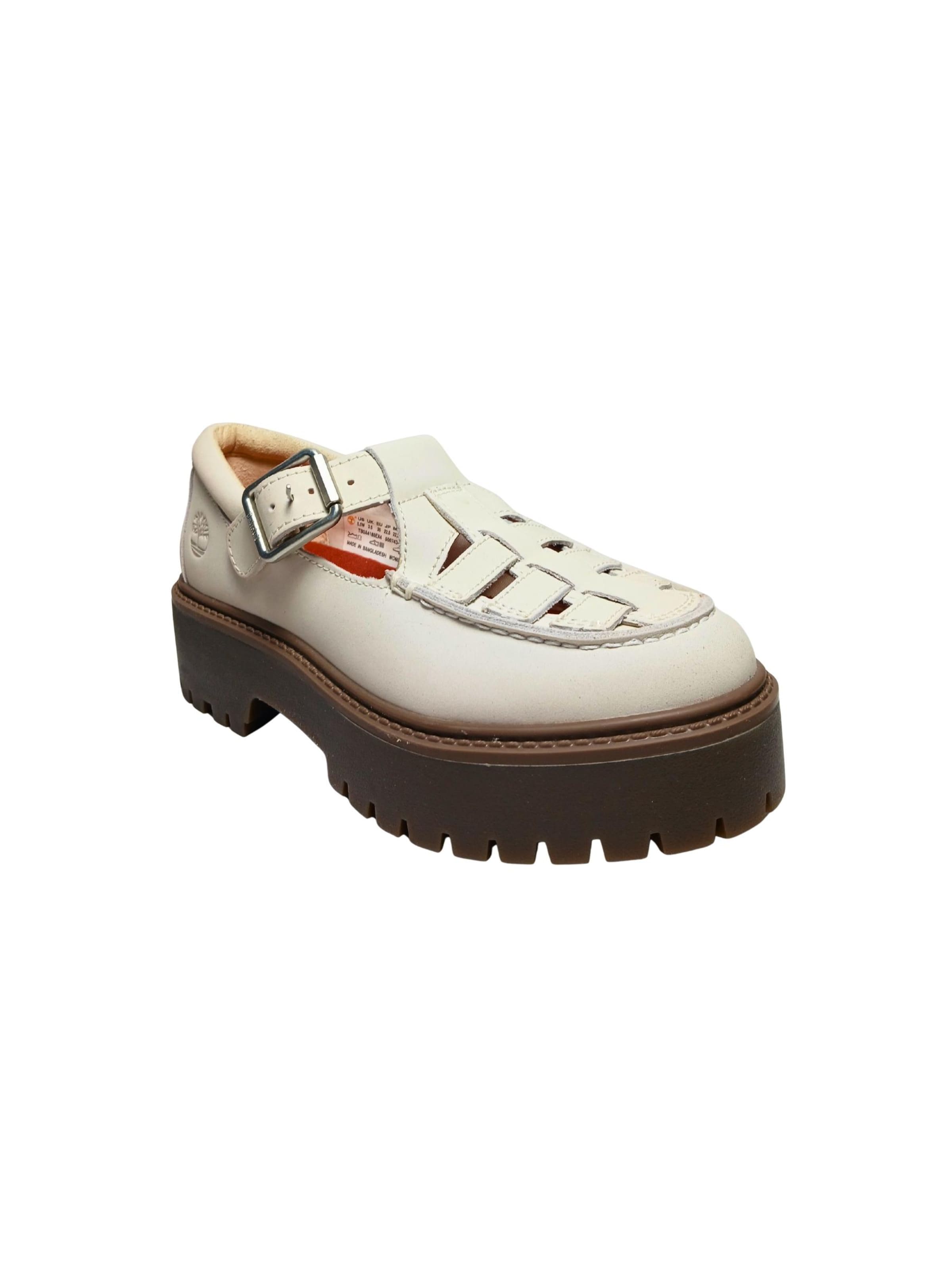 TIMBERLAND Lace-up shoe in White: front