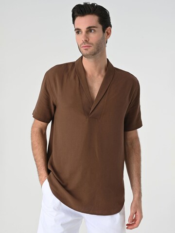 T-Shirt Antioch en marron