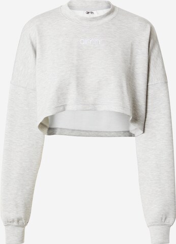 aim'n Sportief sweatshirt in Grijs: voorkant